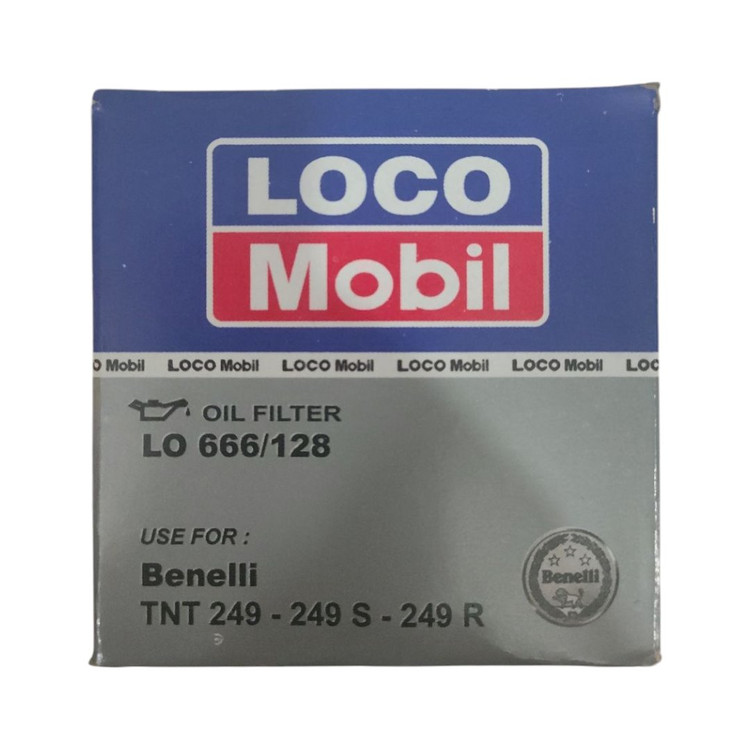 فیلتر روغن موتور سیکلت بنلی کد 666128 جفت سیلندر حجم 250 و 300