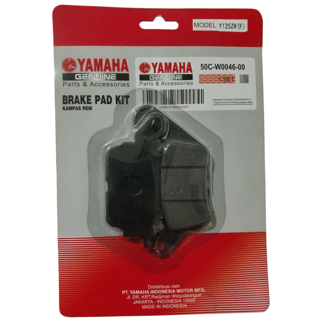 لنت ترمز موتورسیکلت یاماها اصلی مناسب برای جلوی MT25 , R25 ,R3,XMAX کد 1